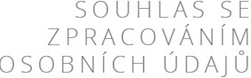 Souhlasím se zpracováním údajů